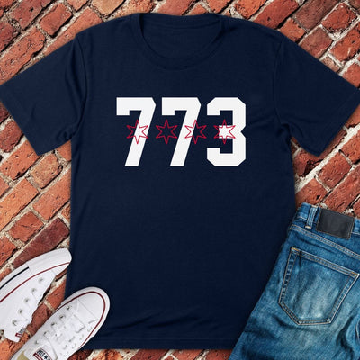 773 Stars T-Shirt - Chicago Graphic Tee - Gift for Chicago Lovers - Unisex