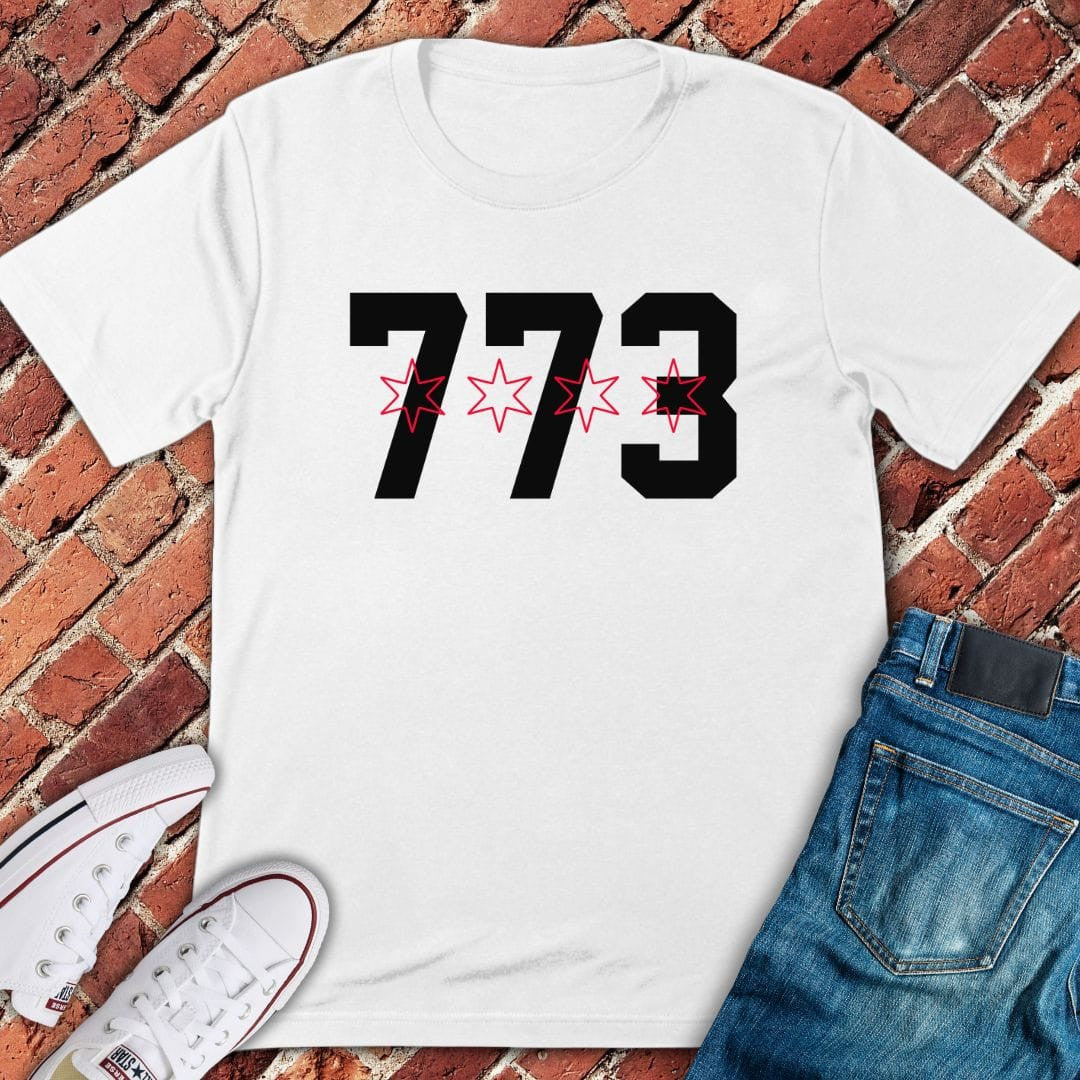 773 Stars T-Shirt - Chicago Graphic Tee - Gift for Chicago Lovers - Unisex