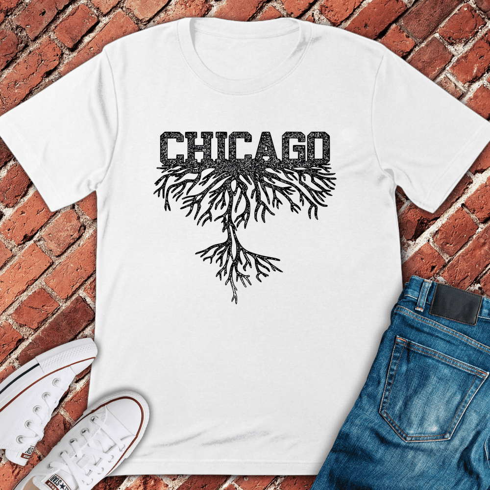 Chicago Roots T-Shirt - Graphic Tee - Gift for Chicago Lovers - Unisex