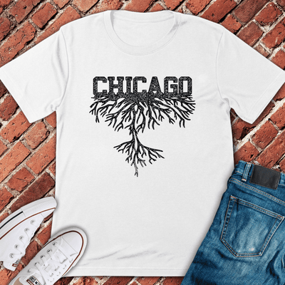 Chicago Roots T-Shirt - Graphic Tee - Gift for Chicago Lovers - Unisex