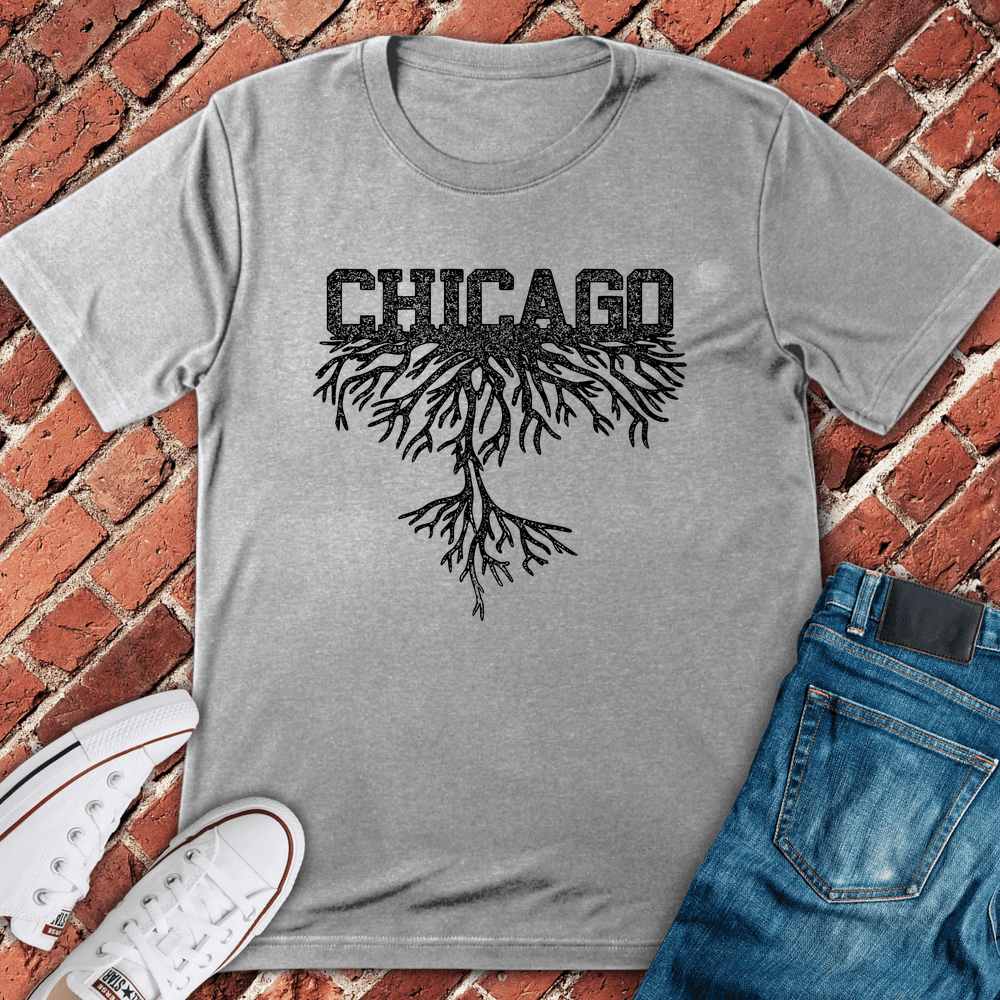 Chicago Roots T-Shirt - Graphic Tee - Gift for Chicago Lovers - Unisex