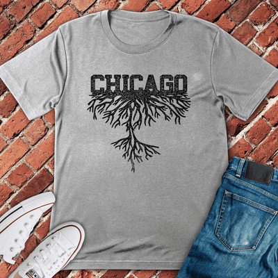 Chicago Roots T-Shirt - Graphic Tee - Gift for Chicago Lovers - Unisex
