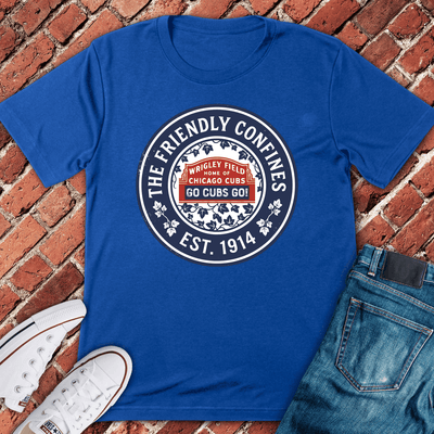 Friendly Confines T-Shirt - Chicago Graphic Tee - Gift for Chicago Lovers - Unisex