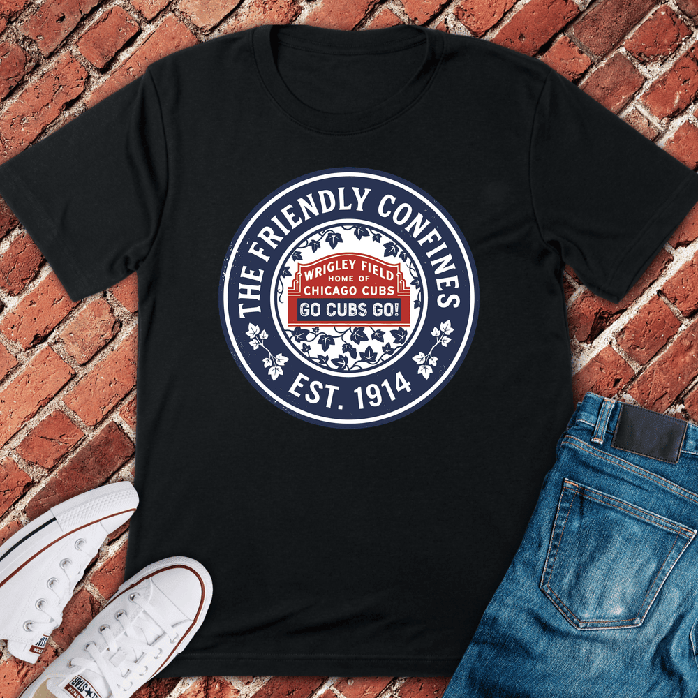 Friendly Confines T-Shirt - Chicago Graphic Tee - Gift for Chicago Lovers - Unisex
