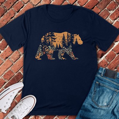 Bear Roots T-Shirt - Chicago Graphic Tee - Gift for Chicago Lovers - Unisex