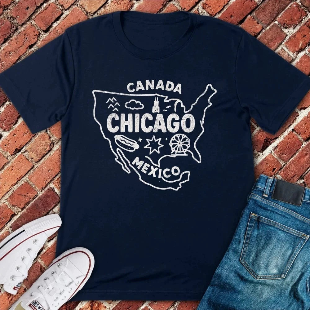 Chicago Takeover T-Shirt - Graphic Tee - Gift for Chicago Lovers - Unisex