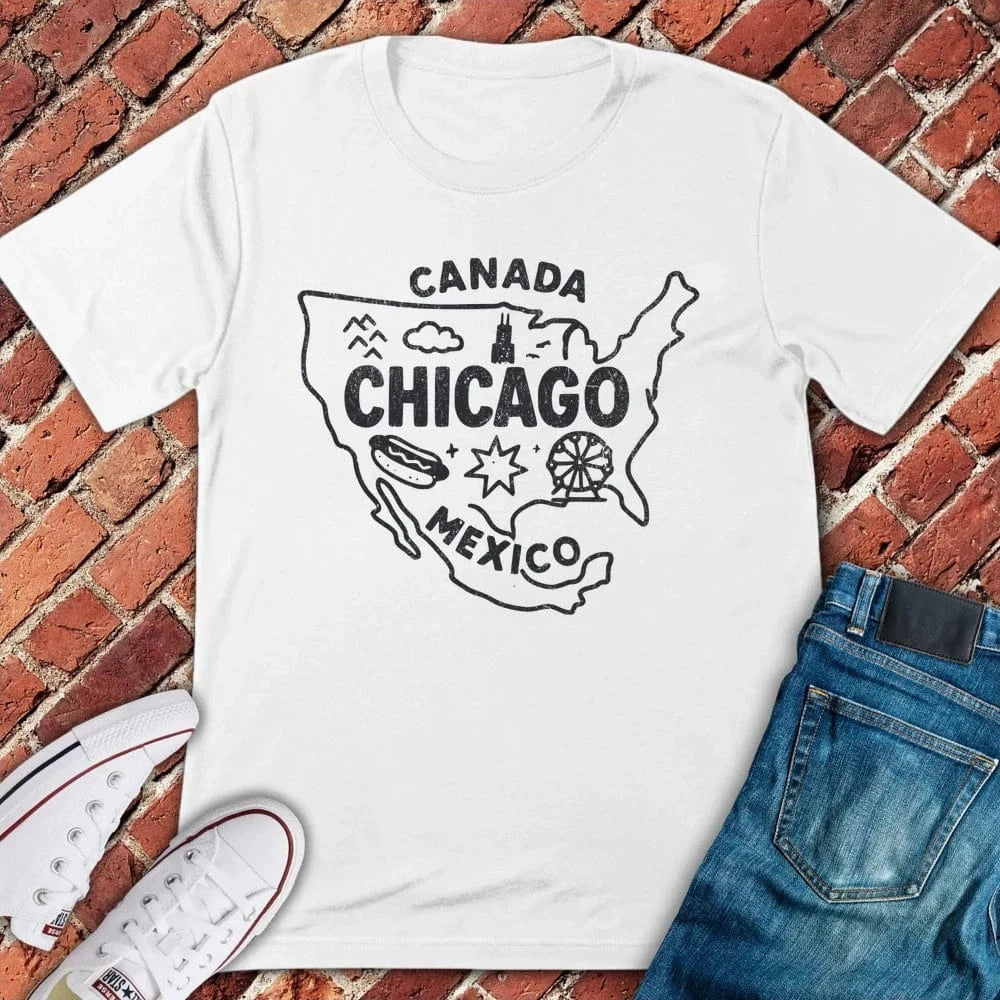 Chicago Takeover T-Shirt - Graphic Tee - Gift for Chicago Lovers - Unisex