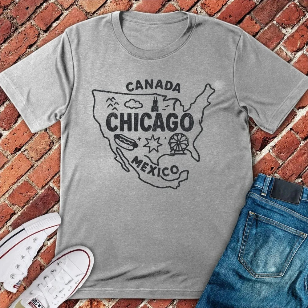 Chicago Takeover T-Shirt - Graphic Tee - Gift for Chicago Lovers - Unisex