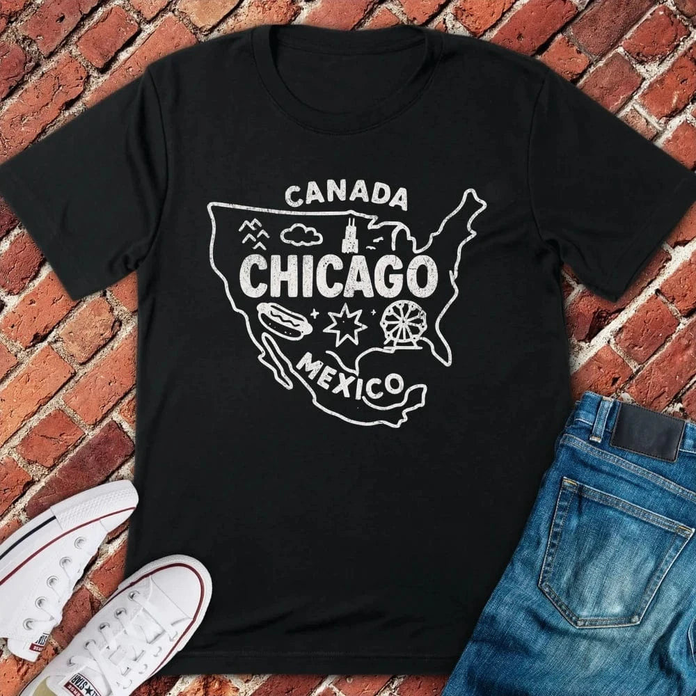 Chicago Takeover T-Shirt - Graphic Tee - Gift for Chicago Lovers - Unisex