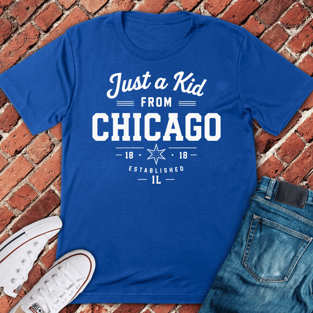 Chicago Kid T-Shirt - Graphic Tee - Gift for Chicago Lovers