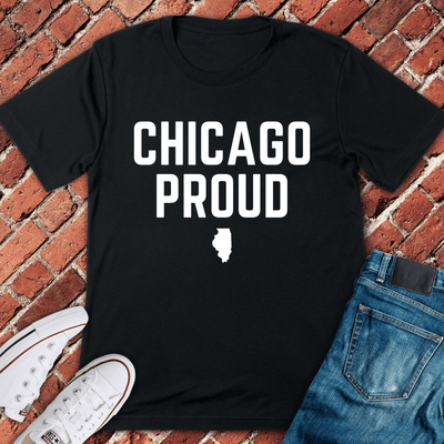 Chicago Proud T-Shirt - Graphic Tee - Gift for Chicago Lovers - Unisex
