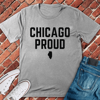 Chicago Proud T-Shirt - Graphic Tee - Gift for Chicago Lovers - Unisex