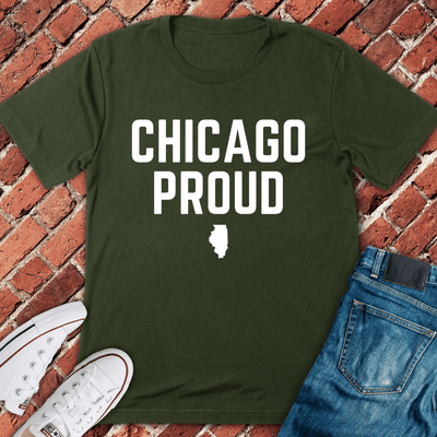 Chicago Proud T-Shirt - Graphic Tee - Gift for Chicago Lovers - Unisex