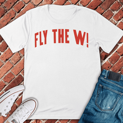 FLY THE W! T-Shirt - Chicago Graphic Tee - Gift for Chicago Lovers - Unisex