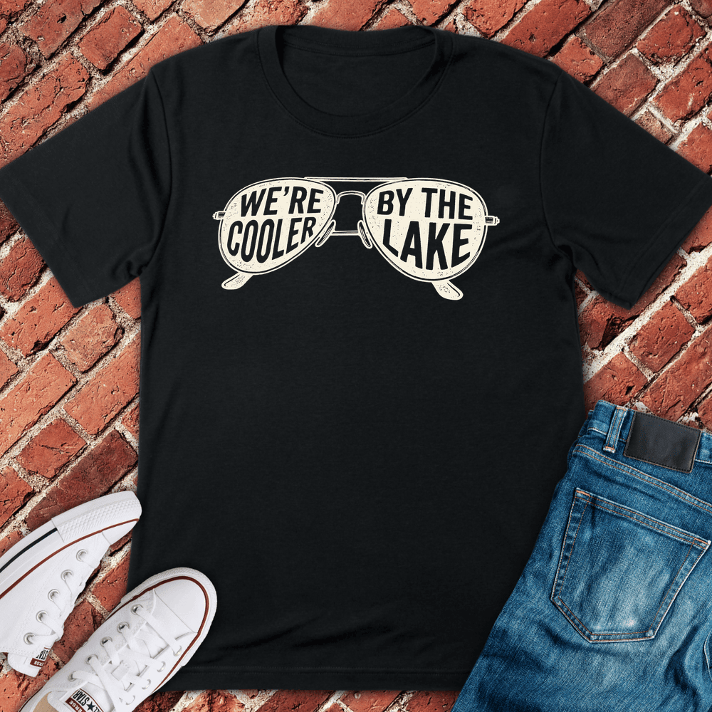 Cooler By Lake T-Shirt - Chicago Graphic Tee - Gift for Chicago Lovers - Unisex