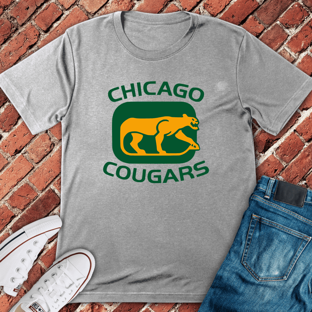 Chicago Cougars T-Shirt - Graphic Tee - Gift for Chicago Lovers - Unisex