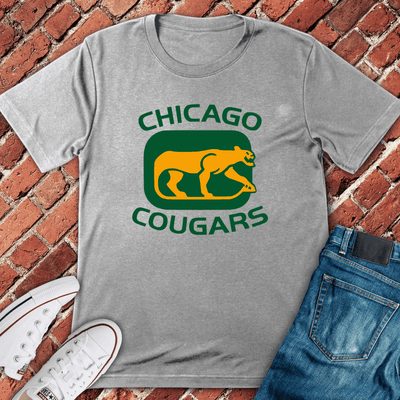 Chicago Cougars T-Shirt - Graphic Tee - Gift for Chicago Lovers - Unisex