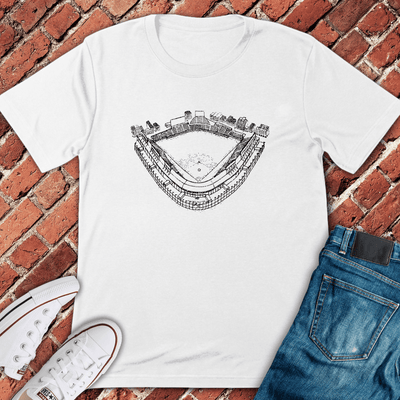 Diamond View T-Shirt - Chicago Graphic Tee - Gift for Chicago Lovers - Unisex
