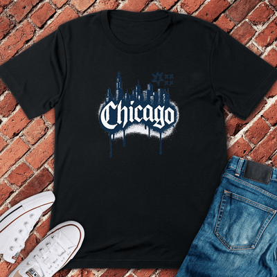 Chicago Drip T-Shirt - Graphic Tee - Gift for Chicago Lovers - Unisex