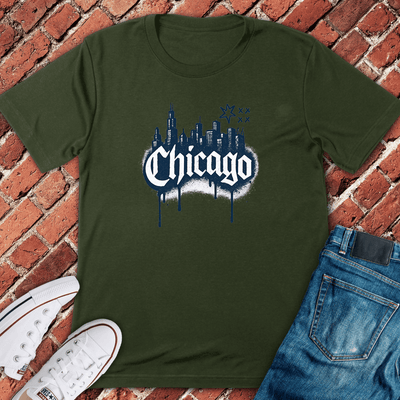 Chicago Drip T-Shirt - Graphic Tee - Gift for Chicago Lovers - Unisex