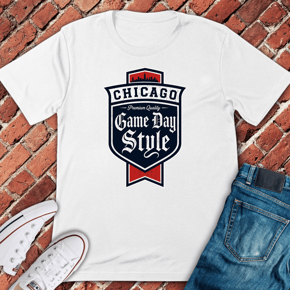 Chicago Game Day T-Shirt - Graphic Tee - Gift for Chicago Lovers - Unisex