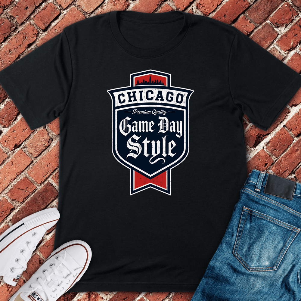 Chicago Game Day T-Shirt - Graphic Tee - Gift for Chicago Lovers - Unisex