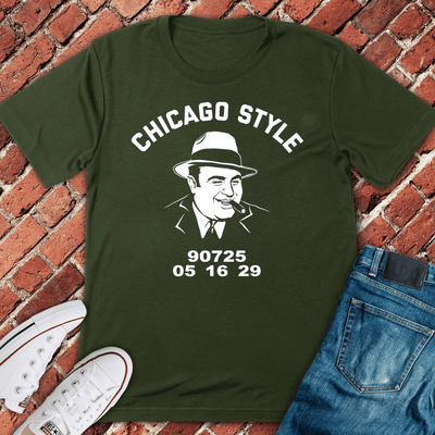 Chicago Mob Boss T-Shirt - Graphic Tee - Gift for Chicago Lovers - Unisex