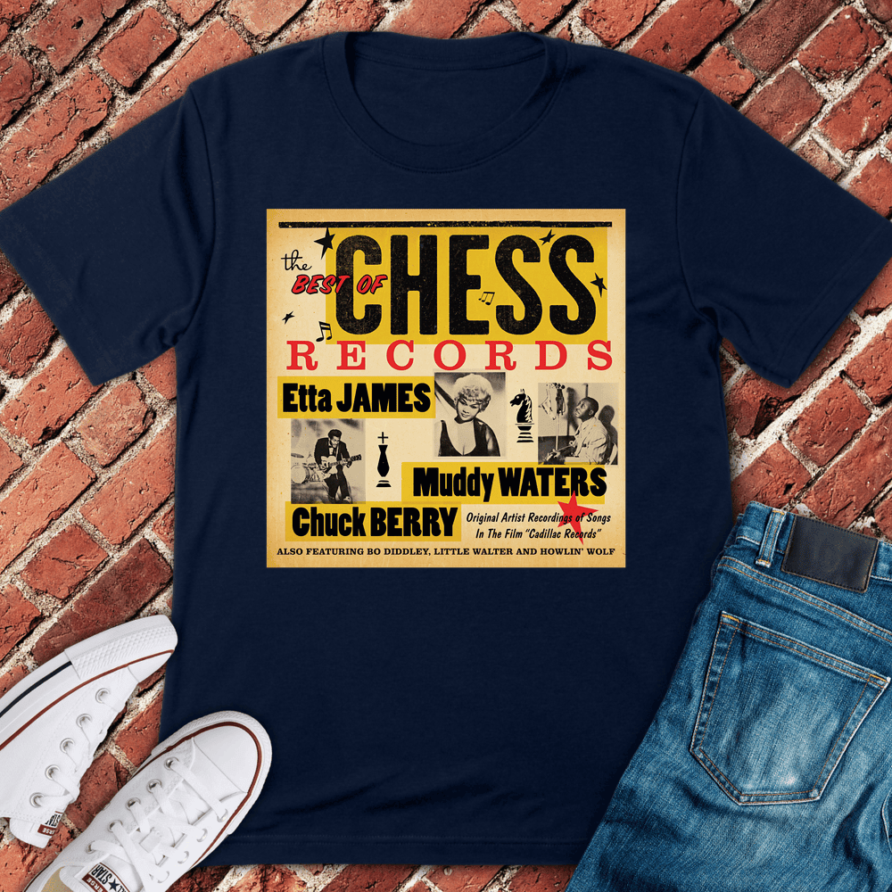 Chess Blues T-Shirt - Chicago Graphic Tee - Gift for Chicago Lovers - Unisex