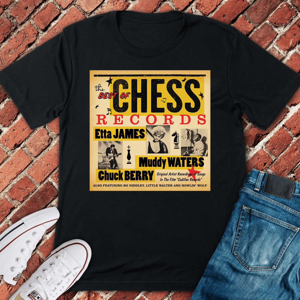 Chess Blues T-Shirt - Chicago Graphic Tee - Gift for Chicago Lovers - Unisex