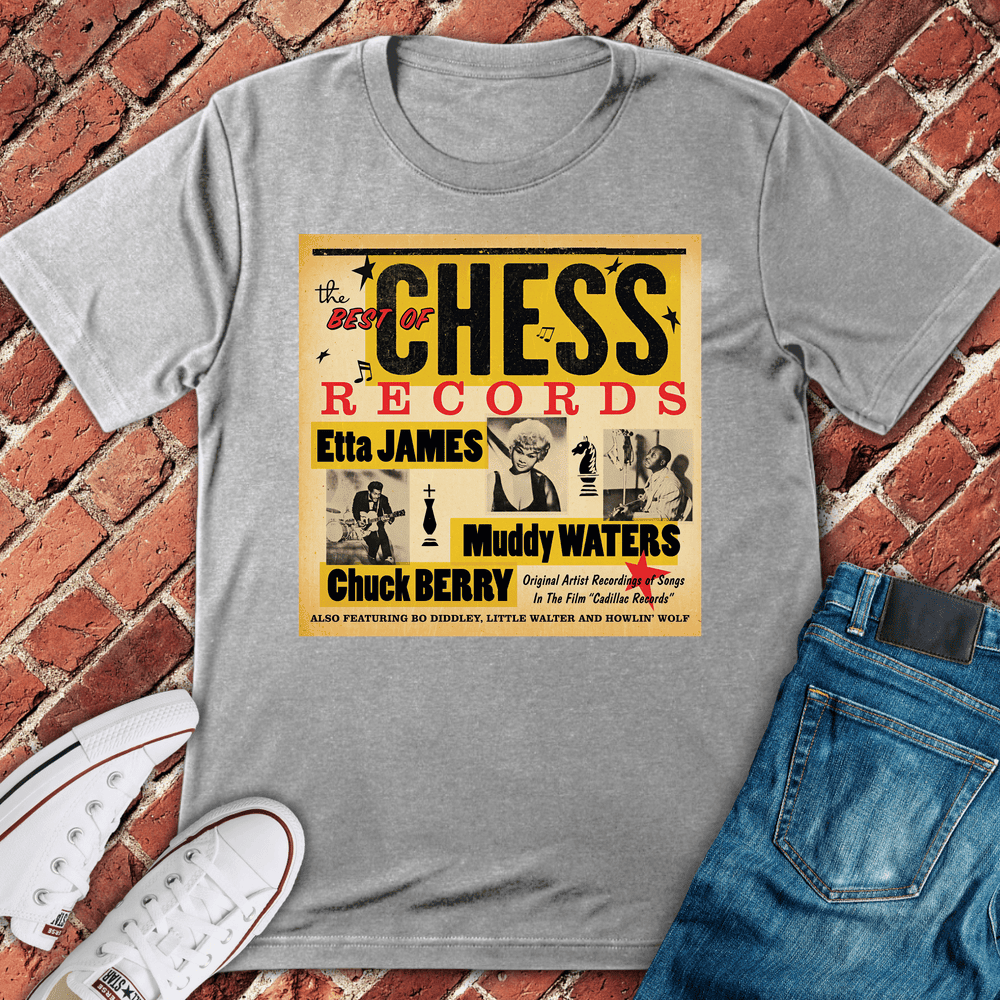 Chess Blues T-Shirt - Chicago Graphic Tee - Gift for Chicago Lovers - Unisex