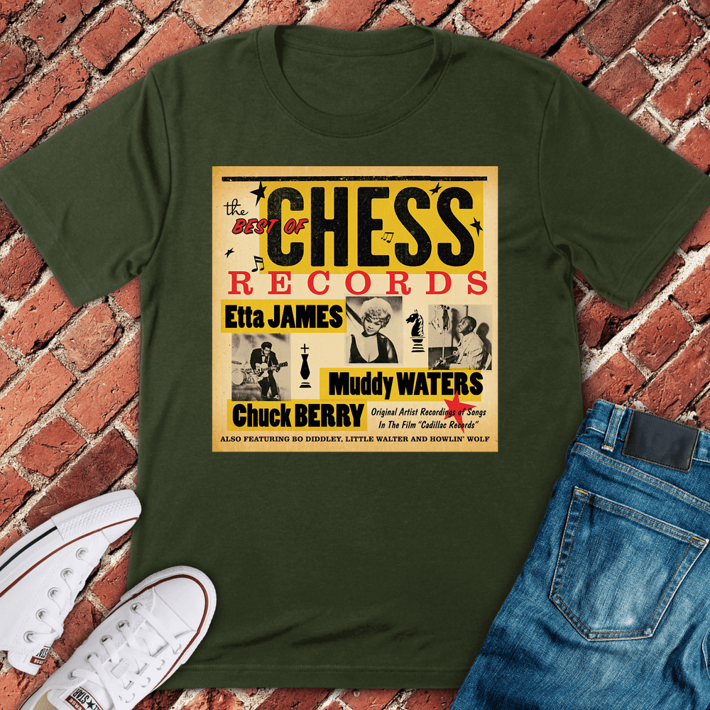 Chess Blues T-Shirt - Chicago Graphic Tee - Gift for Chicago Lovers - Unisex