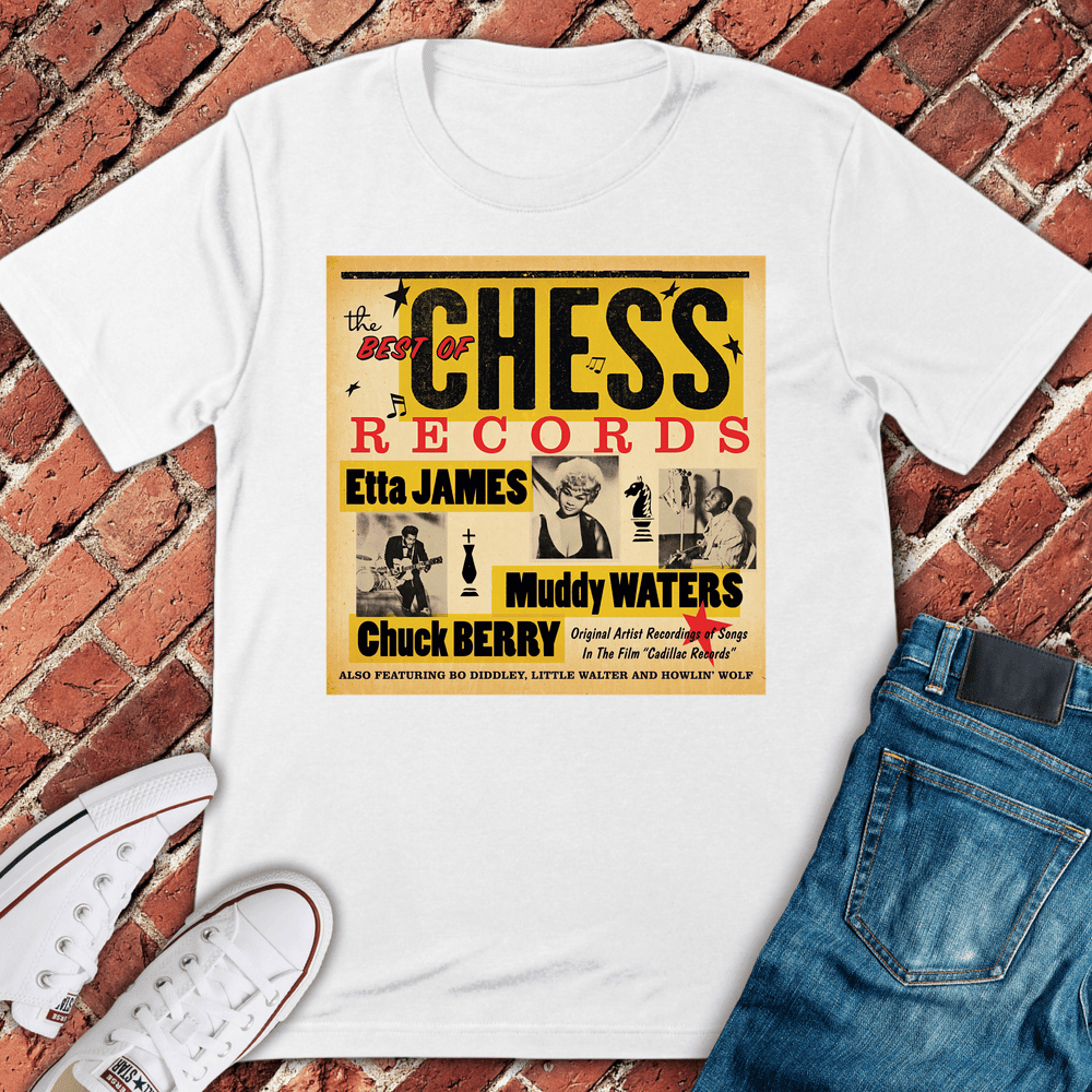 Chess Blues T-Shirt - Chicago Graphic Tee - Gift for Chicago Lovers - Unisex