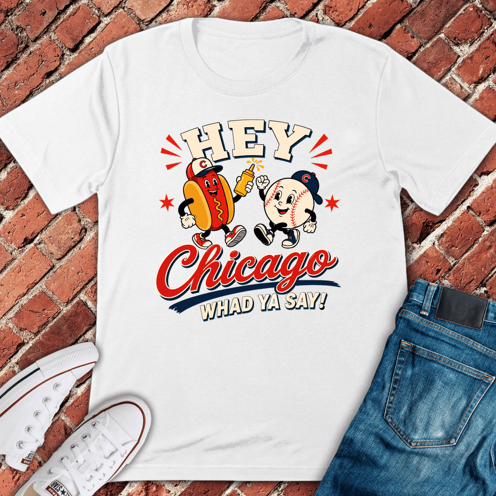 Chi Town Cheers T-Shirt - Graphic Tee - Gift for Chicago Lovers - Unisex