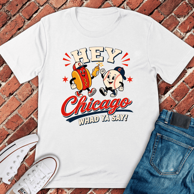 Chi Town Cheers T-Shirt - Graphic Tee - Gift for Chicago Lovers - Unisex