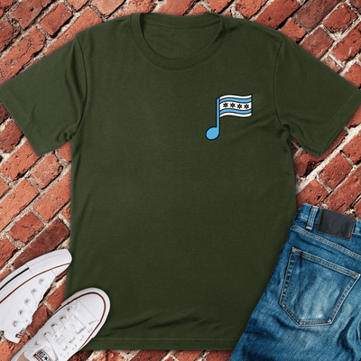 Chicago Anthem T-Shirt - Graphic Tee - Gift for Chicago Lovers - Unisex