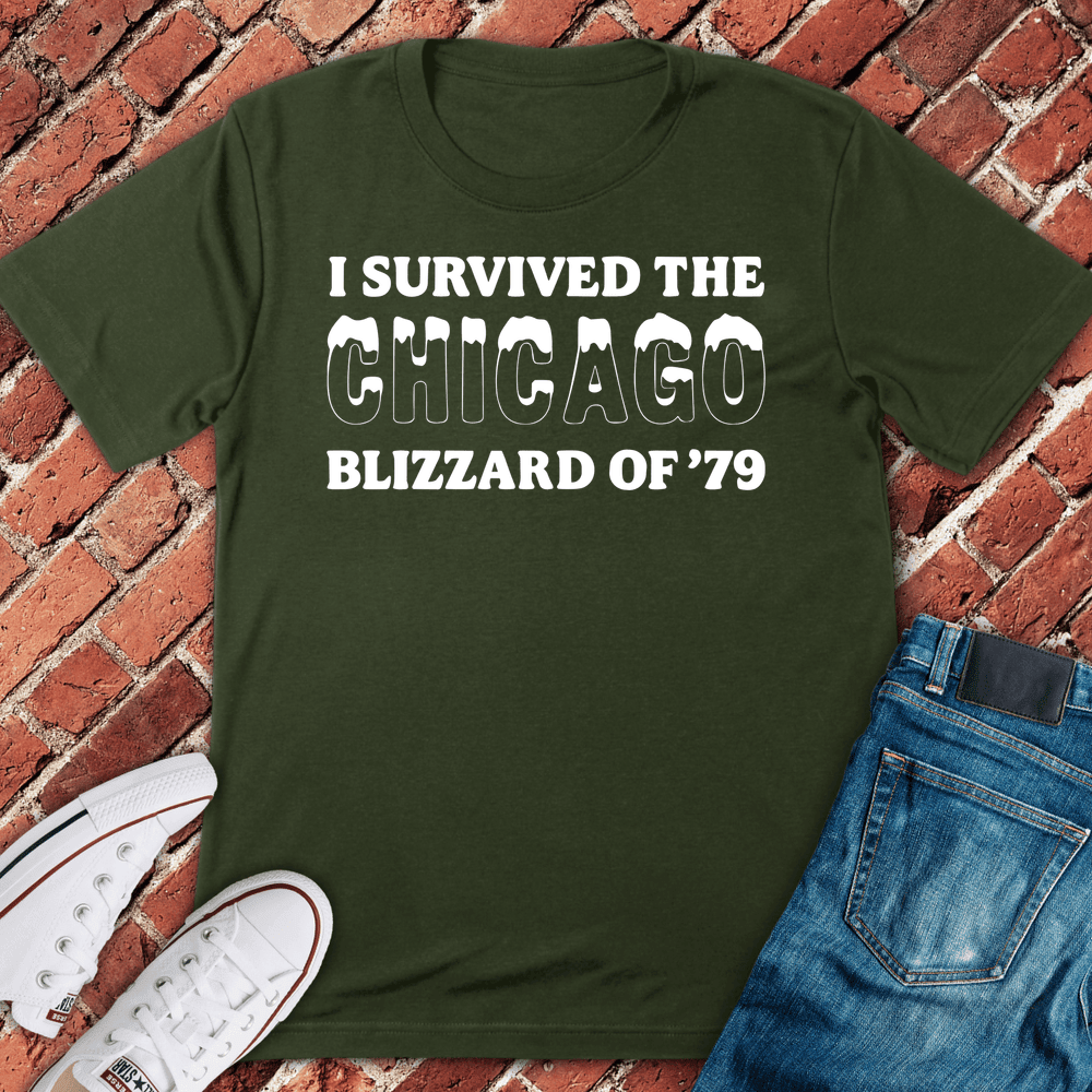 Chicago Blizzard Survivor T-Shirt - Graphic Tee - Gift for Chicago Lovers - Unisex