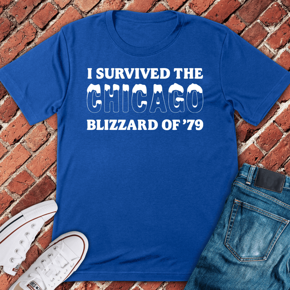 Chicago Blizzard Survivor T-Shirt - Graphic Tee - Gift for Chicago Lovers - Unisex