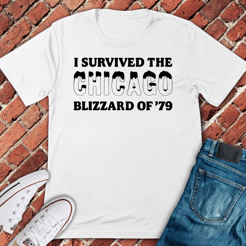 Chicago Blizzard Survivor T-Shirt - Graphic Tee - Gift for Chicago Lovers - Unisex