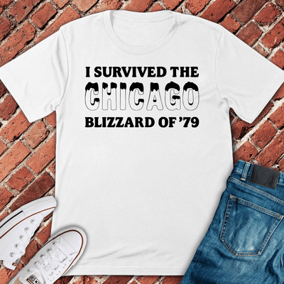 Chicago Blizzard Survivor T-Shirt - Graphic Tee - Gift for Chicago Lovers - Unisex