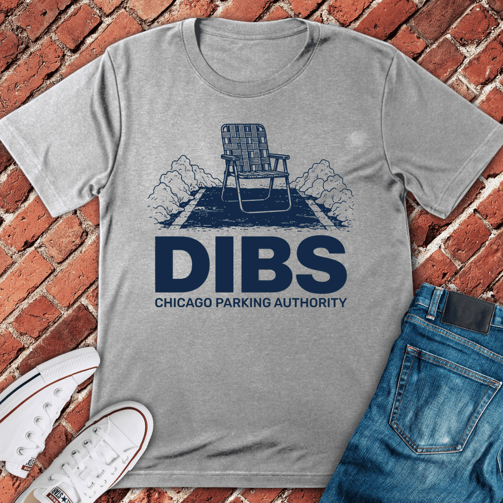 Dibs Authority T-Shirt - Chicago Graphic Tee - Gift for Chicago Lovers - Unisex