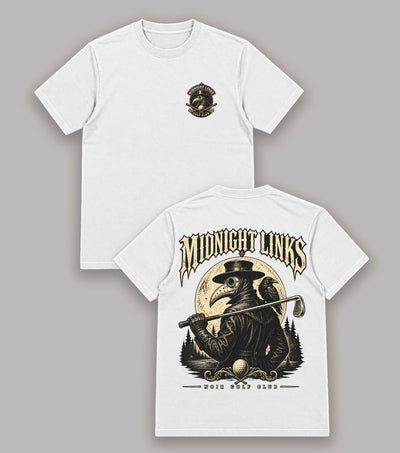 Midnight Links Plague Doctor Golf T-Shirt