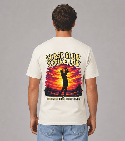 Chase Glow Strike Low Sunset Golf T-Shirt