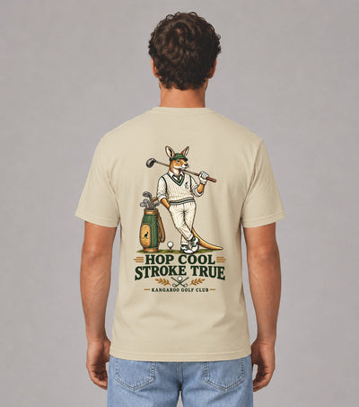 Hop Cool Stroke True Kangaroo Golf T-Shirt