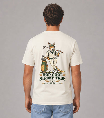 Hop Cool Stroke True Kangaroo Golf T-Shirt