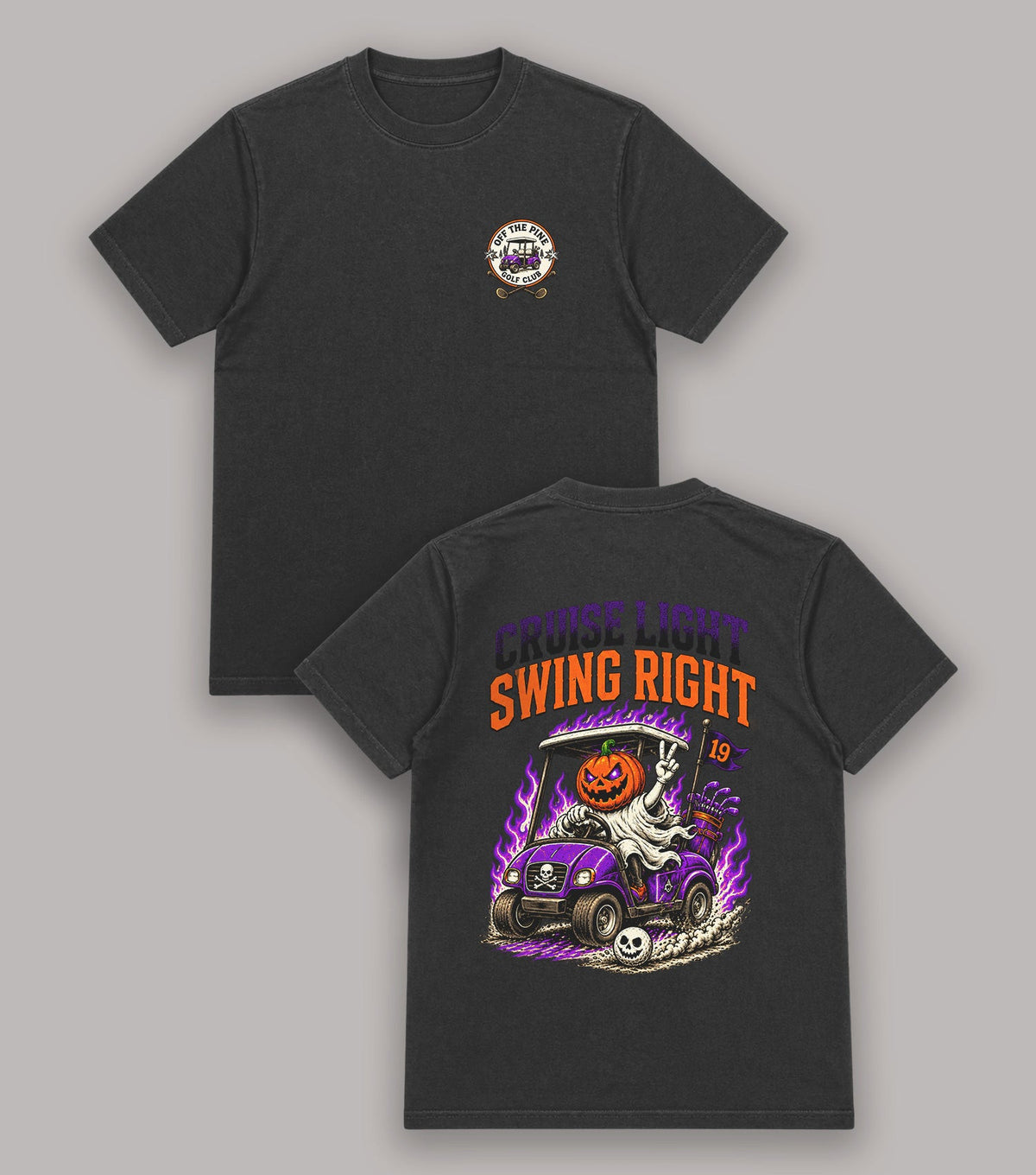 Cruise Light Swing Right Pumpkin Golf T-Shirt