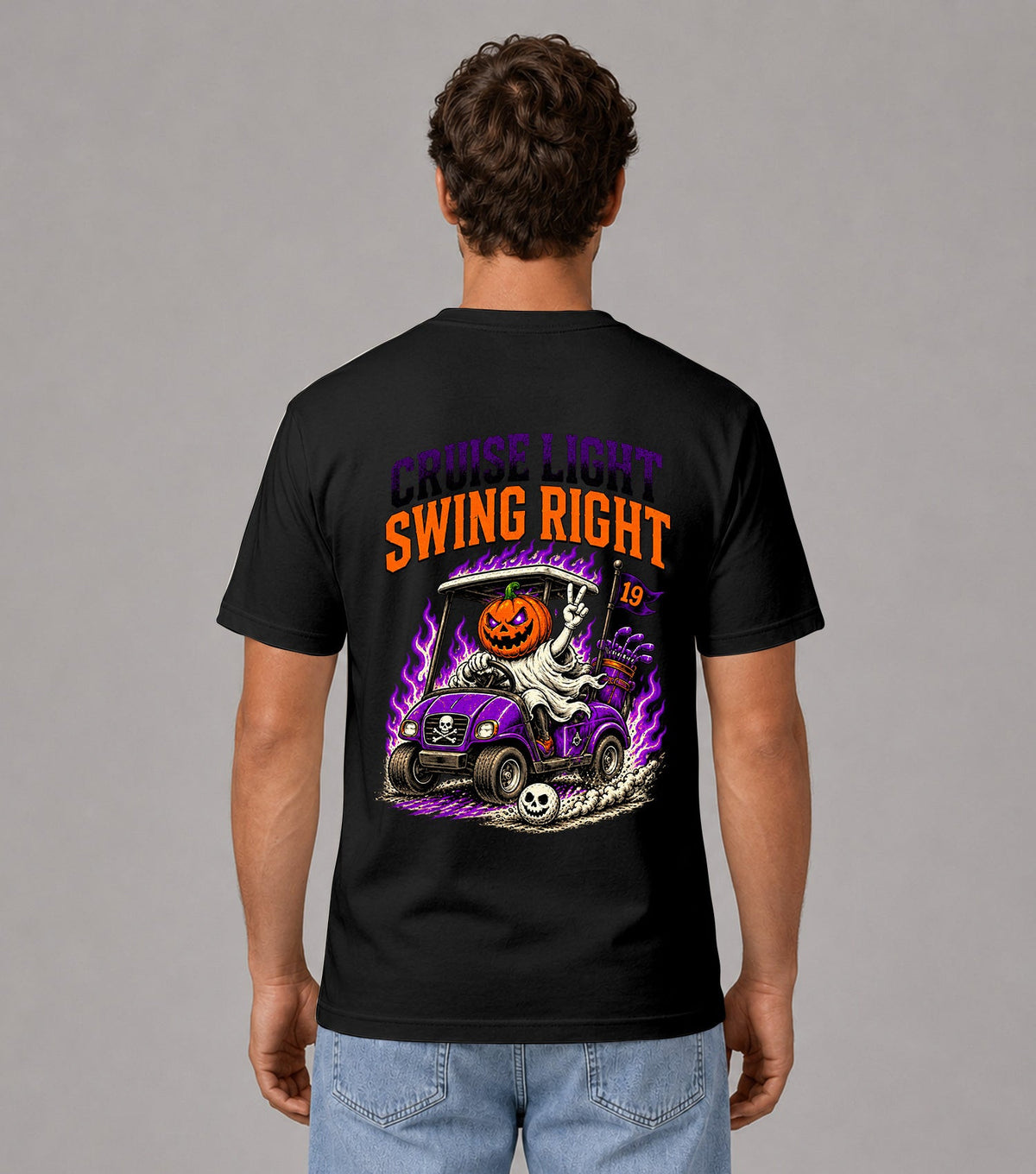 Cruise Light Swing Right Pumpkin Golf T-Shirt