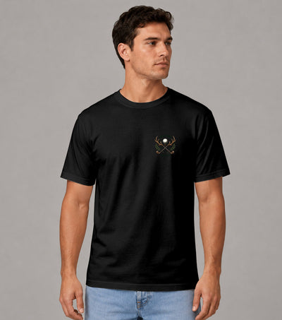 Track True Swing Through Hunting Dog Golf T-Shirt