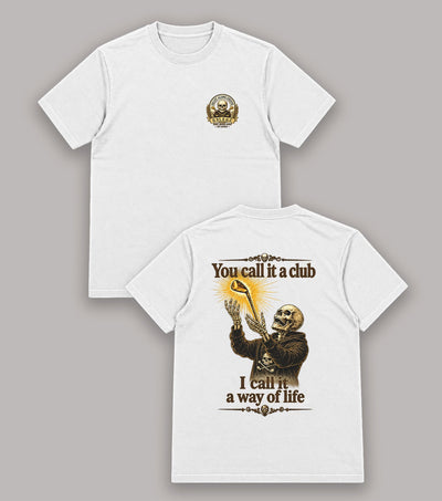 Golf Is a Way of Life Skeleton T-Shirt