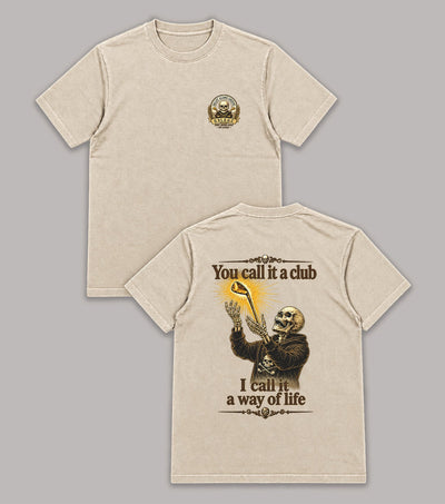 Golf Is a Way of Life Skeleton T-Shirt