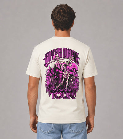 After Dark Still Swinging Skeleton Golf T-Shirt